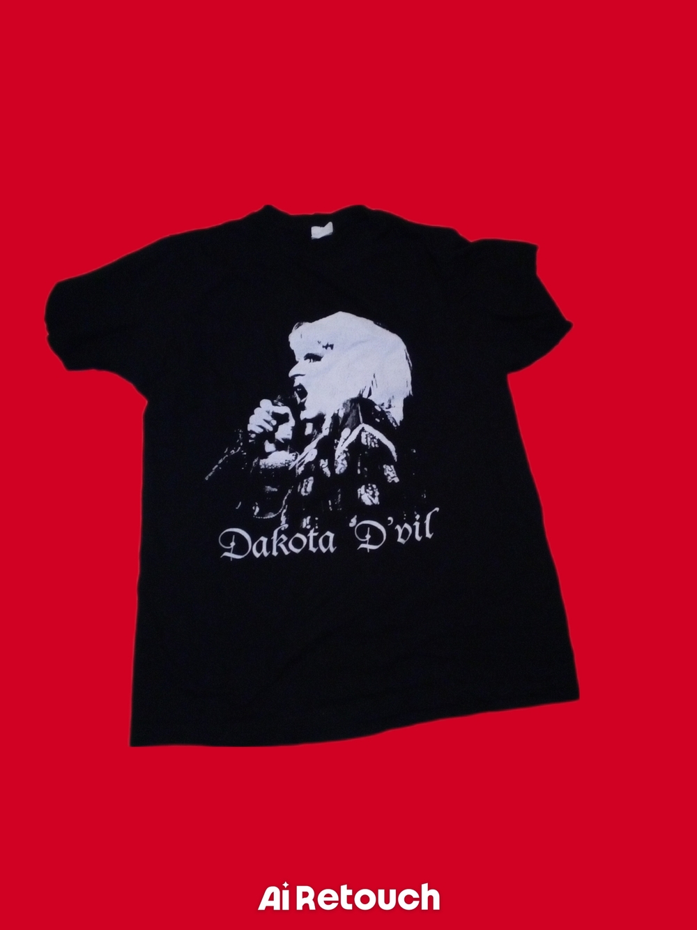 Black Graphic Short Sleeve Tee